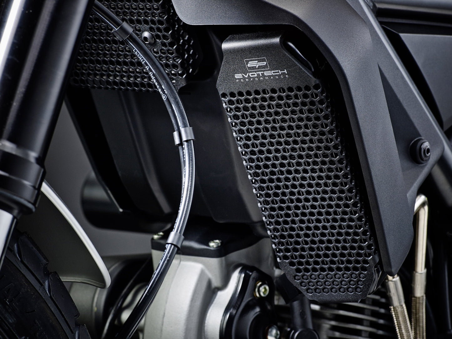 Evotech Ducati Scrambler Nightshift Oliekoeler Beschermer (2021-2022)