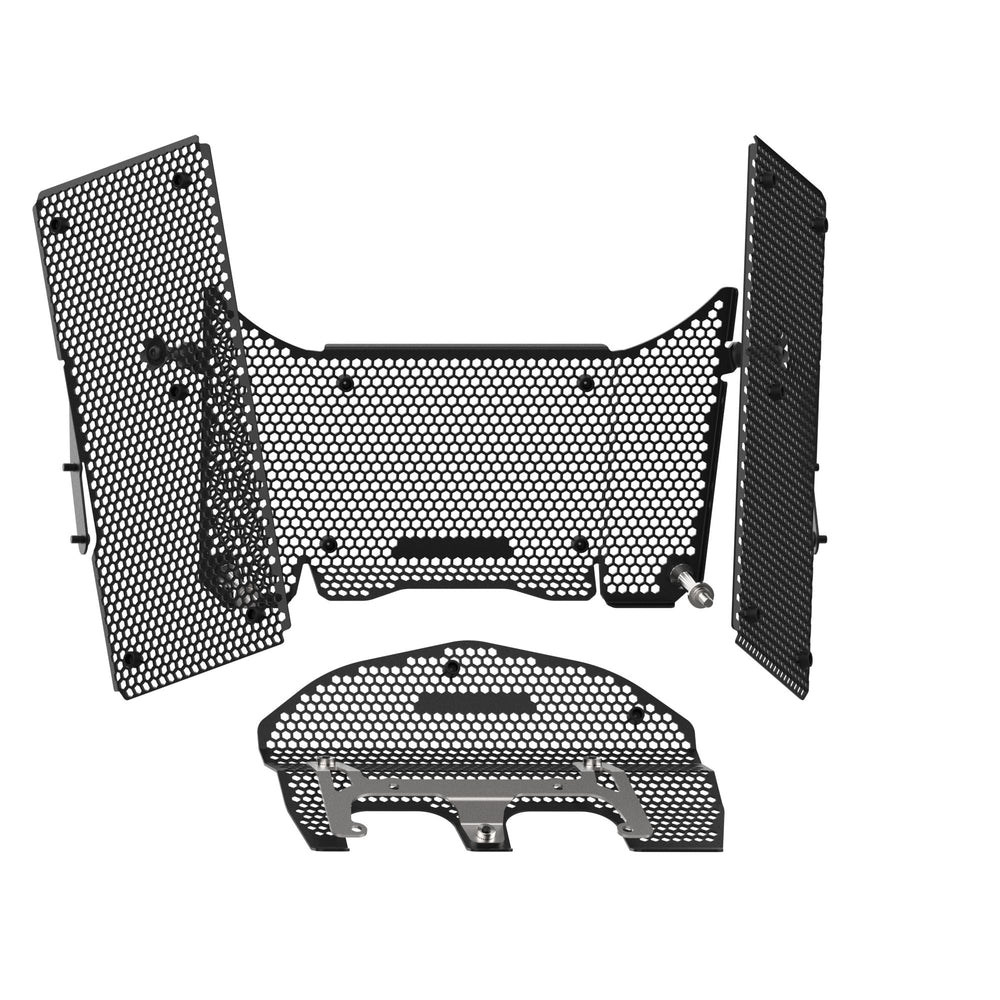 
                  
                    Evotech Multistrada V4 Pikes Peak Radiator Oil Cylinder Juego de protección (2022+)
                  
                