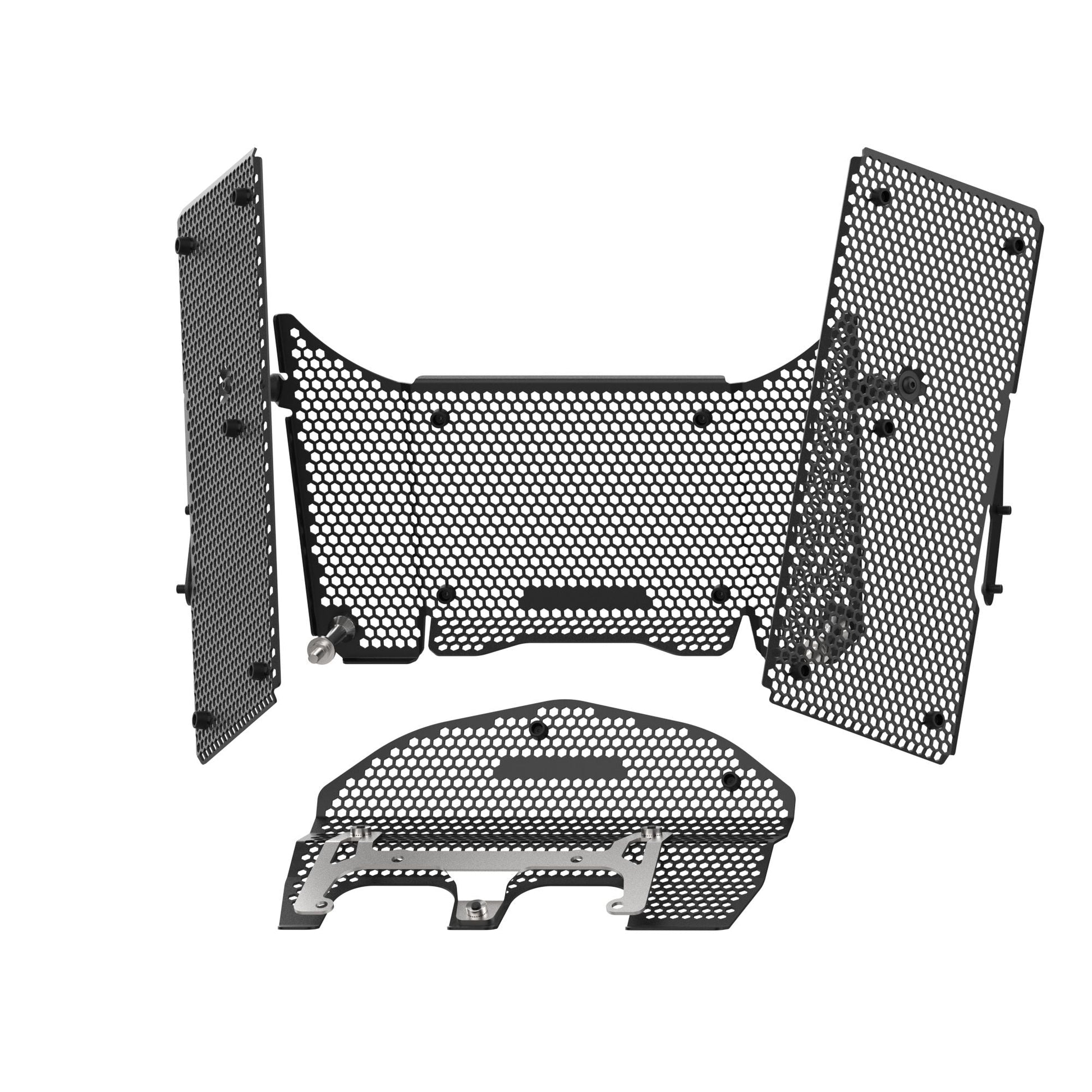 Evotech Multistrada V4 RS Radiator Oil Cylinder Head Guard Set (2024+)