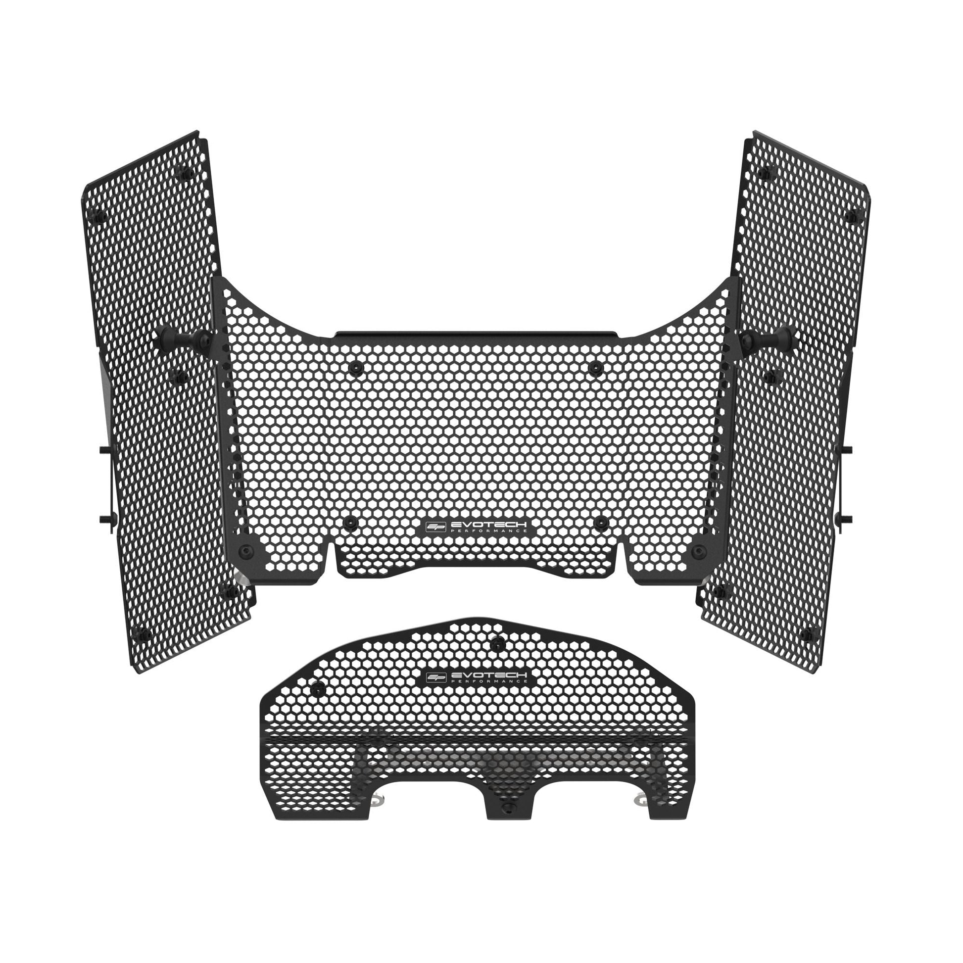 Evotech Ducati Multistrada V4 S Radiator Oil Cylinder Head Guard Set (2021+)