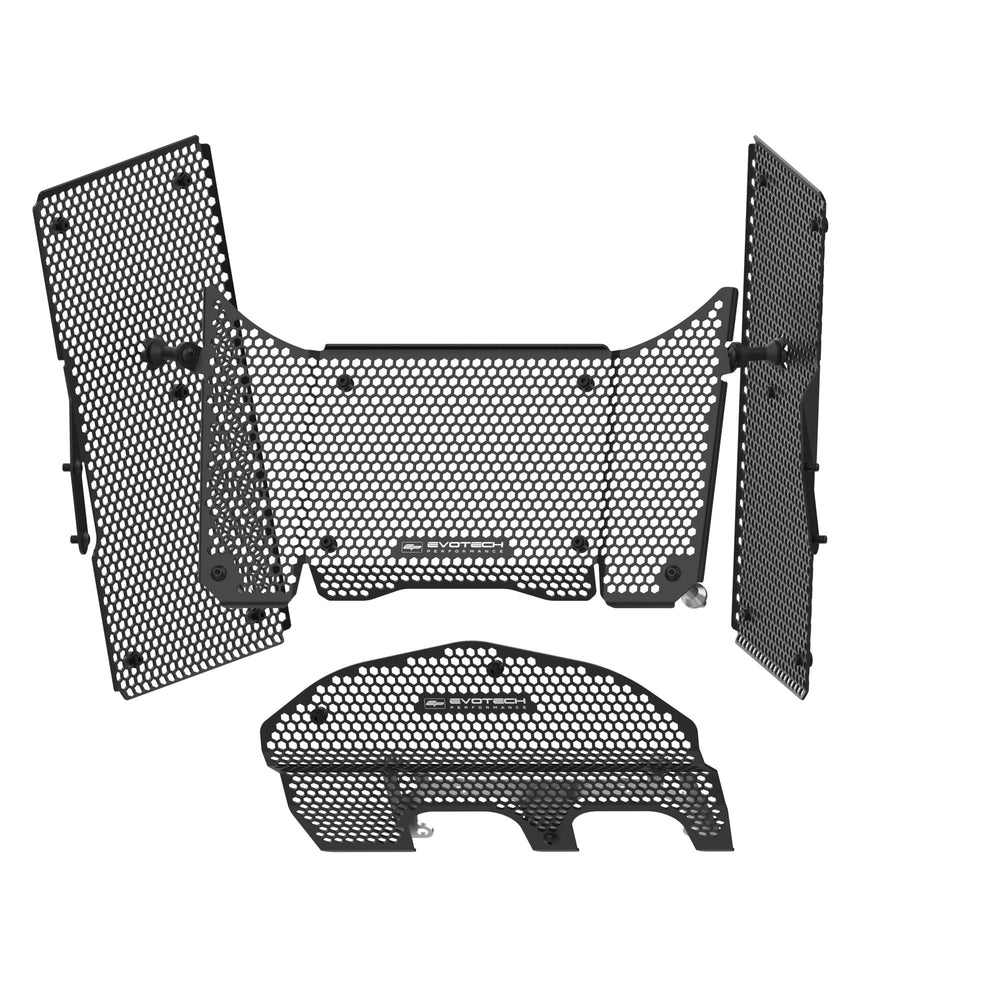 
                  
                    Evotech Multistrada V4 Pikes Peak Radiator Oil Cylinder Juego de protección (2022+)
                  
                