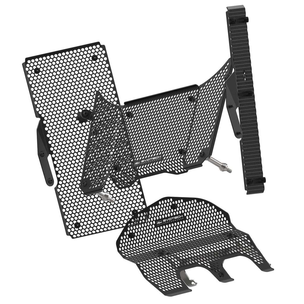 Evotech Multistrada V4 Pikes Peak Radiator Oil Cylinder Juego de protección (2022+)