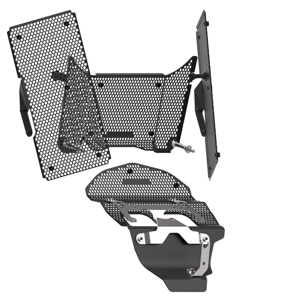 
                  
                    Evotech Multistrada V4 Pikes Peak Radiator Cylinder Guard complet Set (2022+)
                  
                