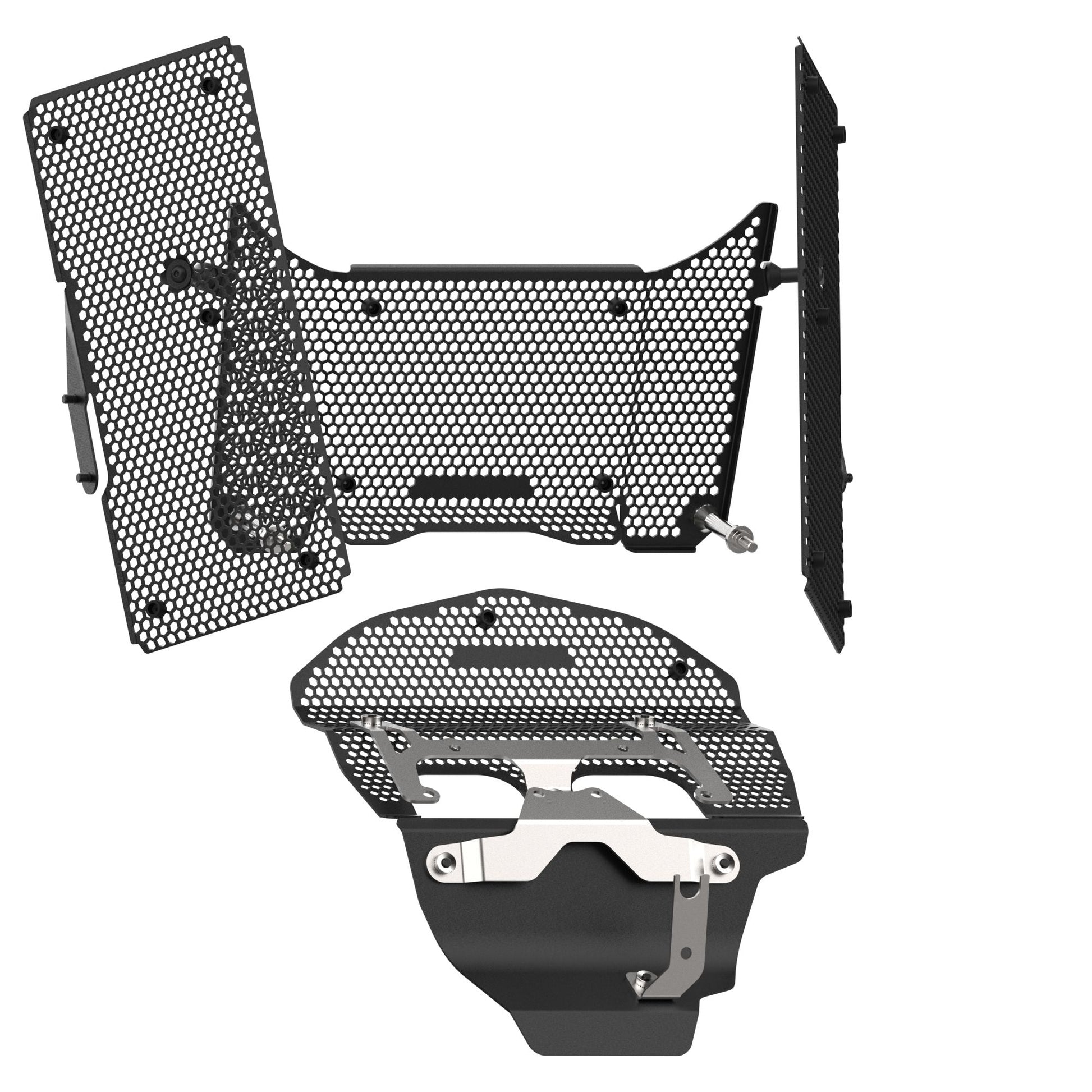 Evotech Ducati Multistrada V4 S Radiator Cylinder Head Guard Complete Set (2021+)