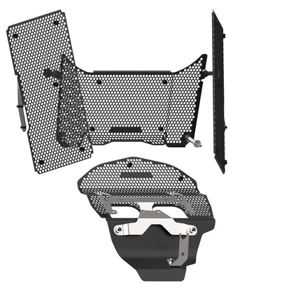 Evotech Ducati Multistrada V4 S Radiator Cylinder Head Guard Complete Set (2021+)