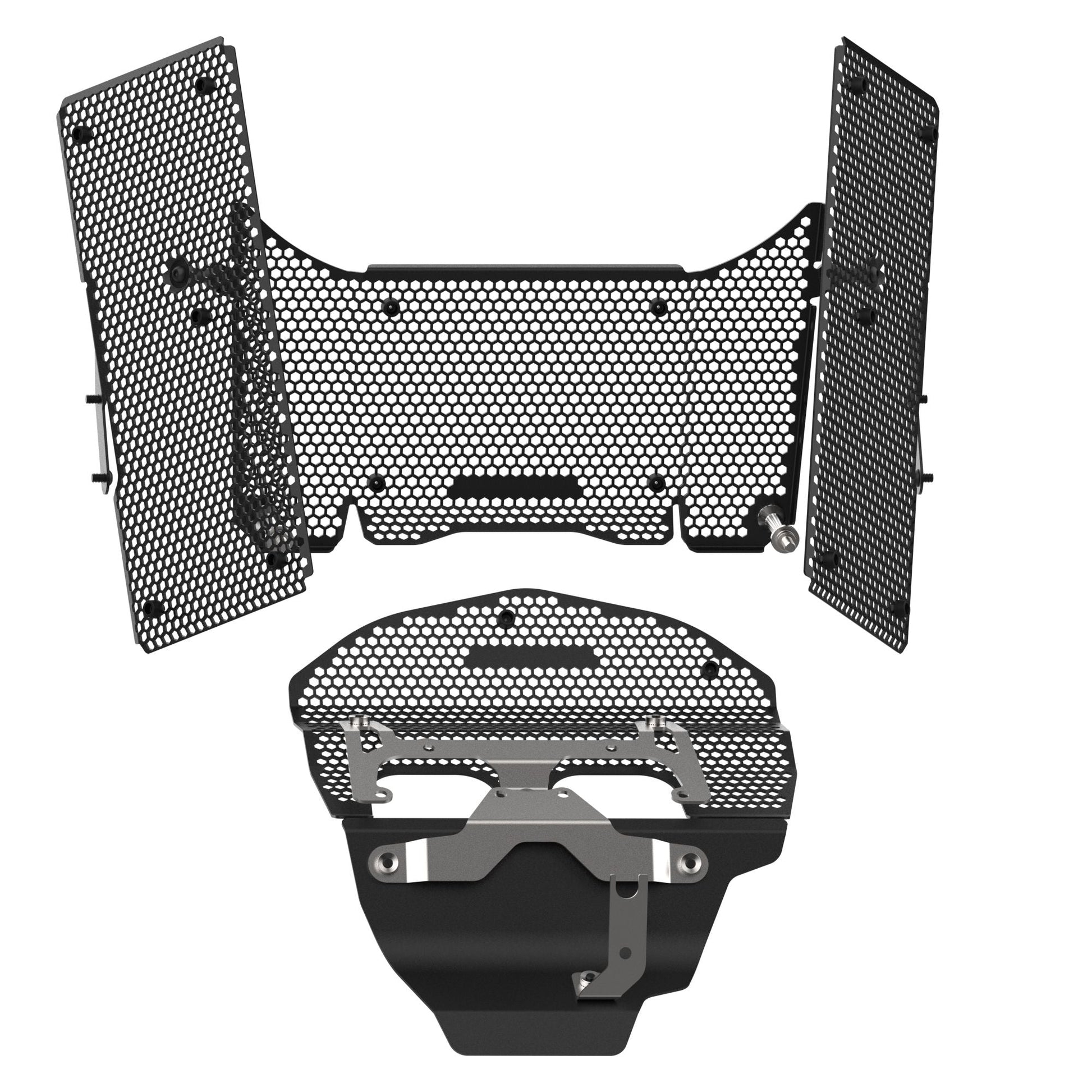 Evotech Ducati Multistrada V4 Rally Radiator Cylinder Head Guard Complete Set (2023+)