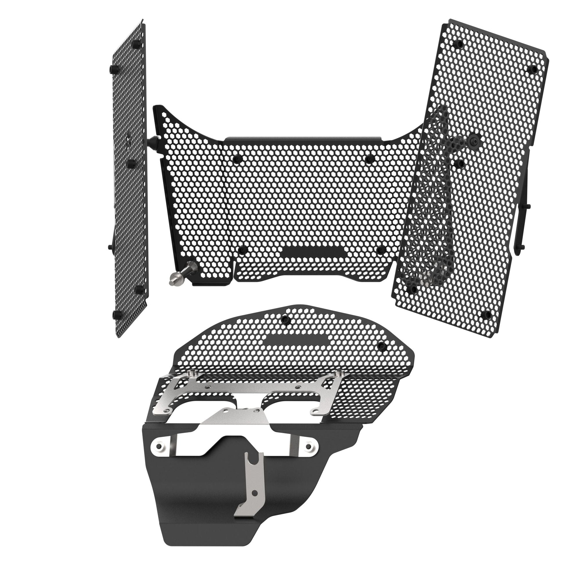 Evotech Ducati Multistrada V4 S Sport Radiator Cylinder Head Guard Complete Set (2021+)