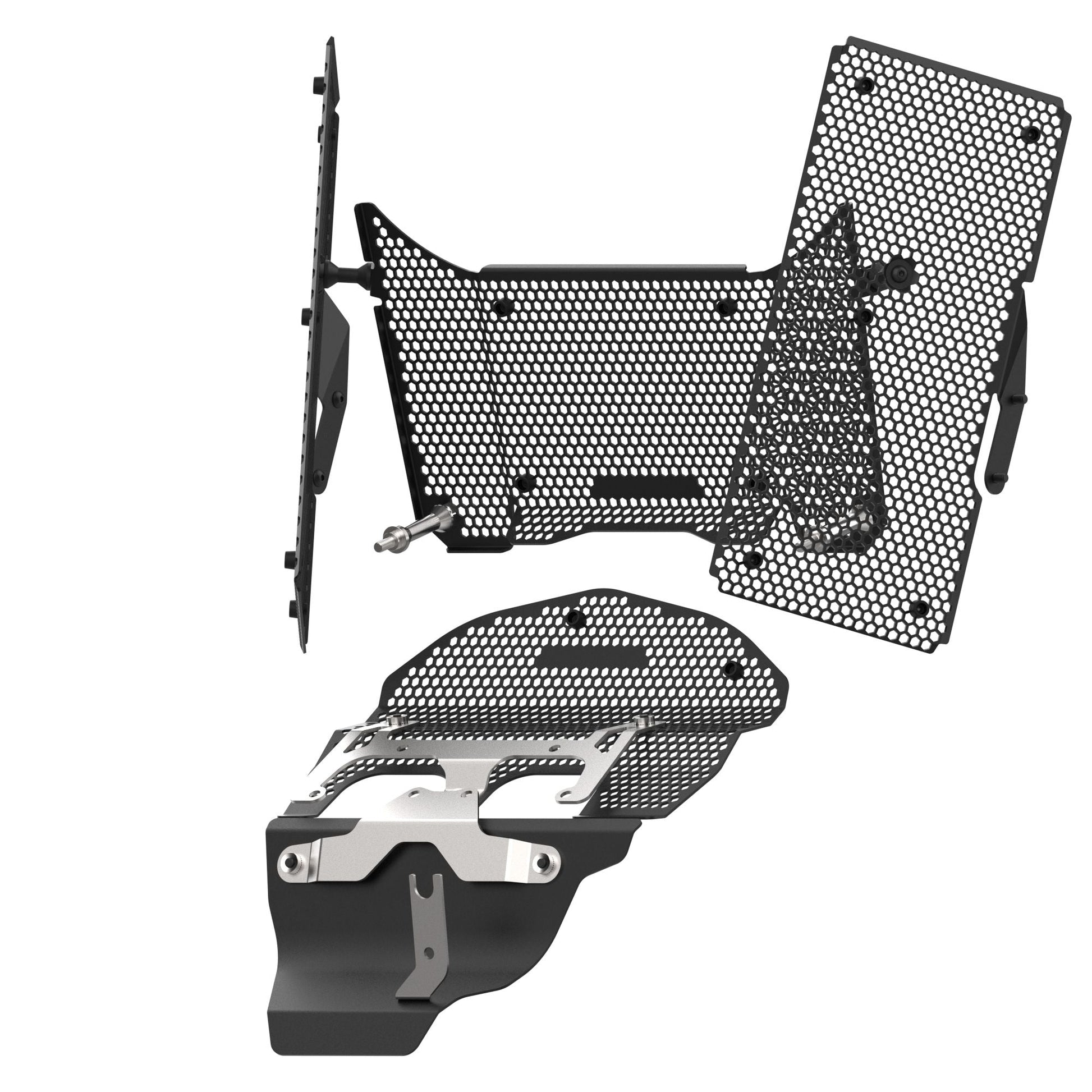 Evotech Multistrada V4 Pikes Peak Radiator Cylinder Head Guard Complete Set (2022+)