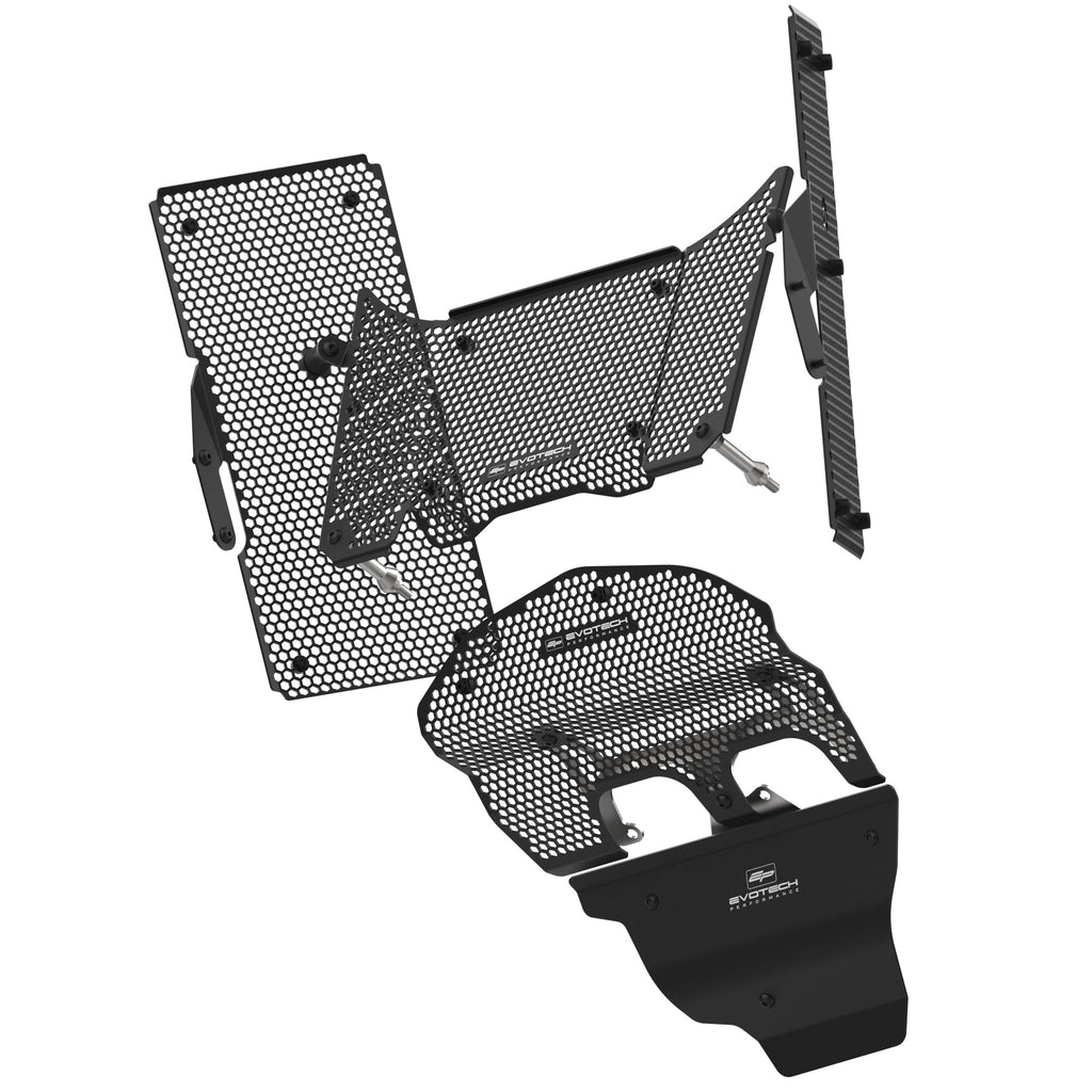 Evotech Multistradada V4 S Grand Tour Kühler Zylinder Kopfschutz Complete Set (2024+)