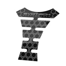 Evotech Performance Tankpad – Bescherming voor de benzinetank - Light Grey Hexagon Pattern