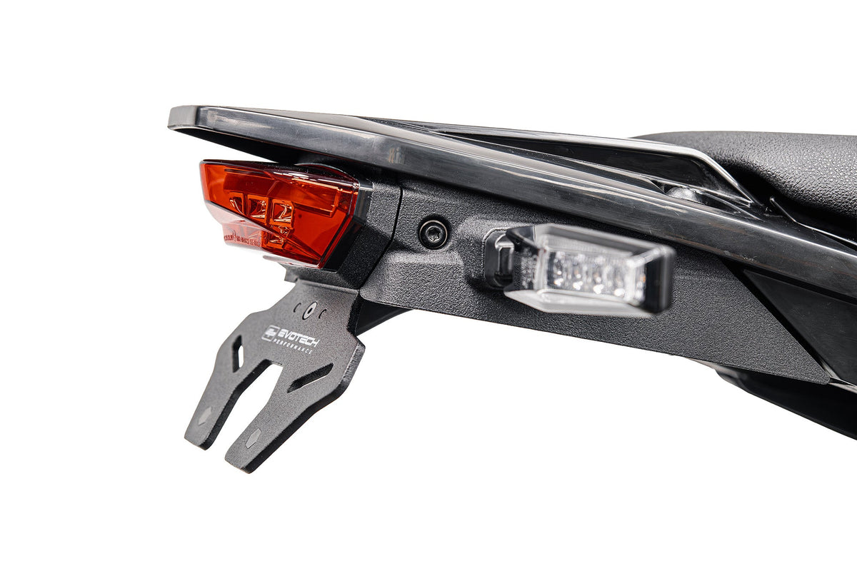 Kentekenplaathouder (Rood Achterlicht) Evotech - KTM 390 Enduro R (2026+)