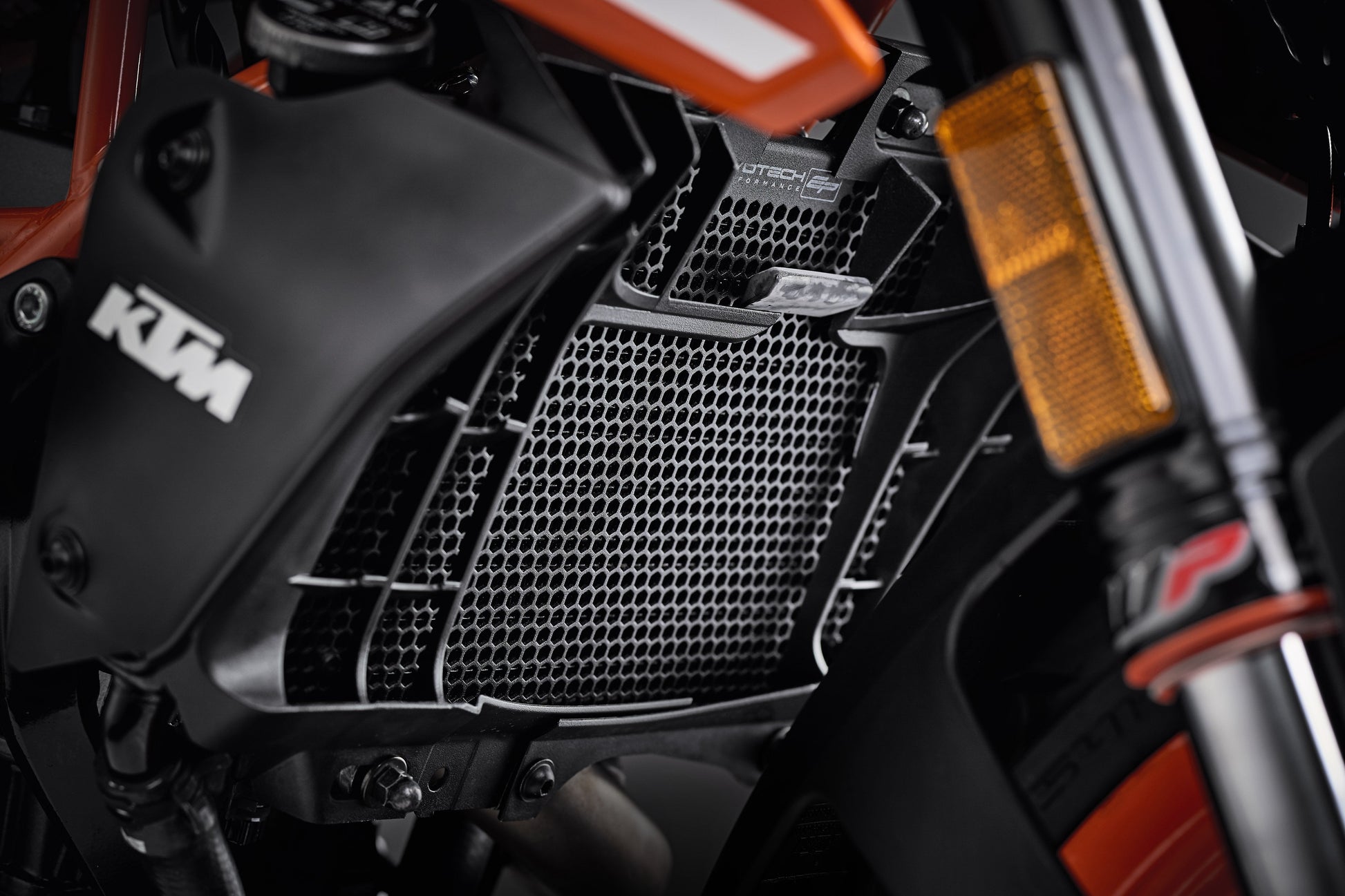 Evotech KTM 125 Duke Radiatorcover (2017 - 2023)