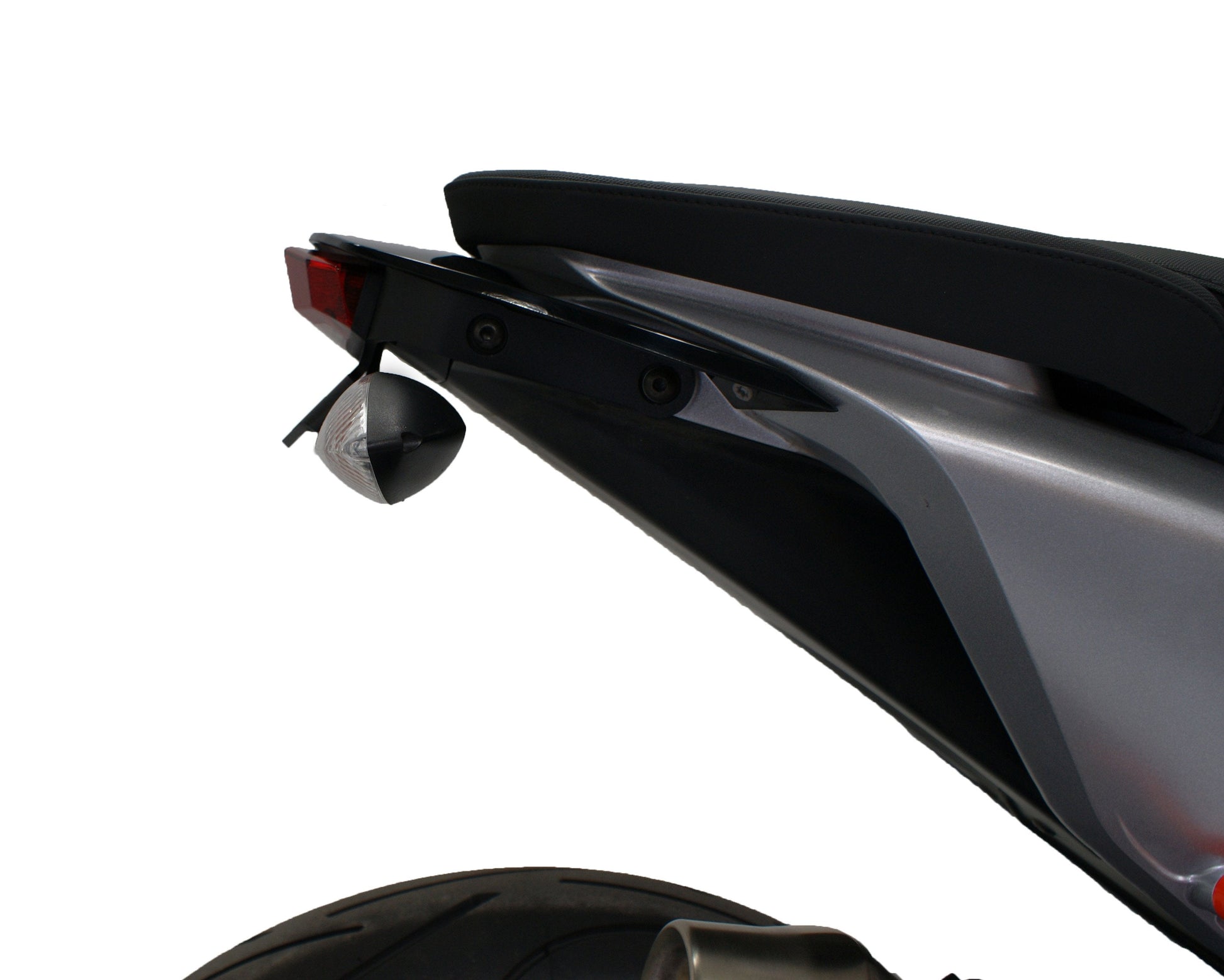 Evotech KTM 690 Duke Kentekenplaathouder 2012 - 2019 (Red Rear Light)