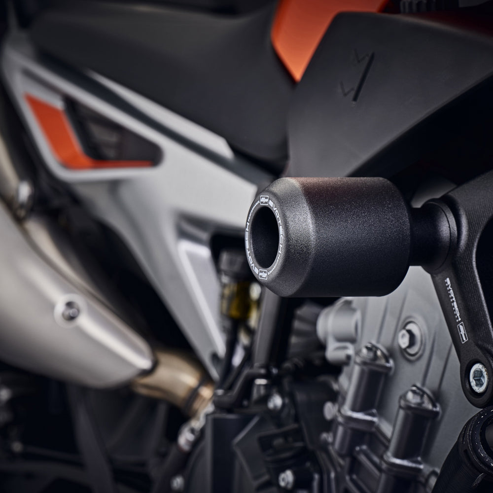 
                  
                    Evotech KTM 890 Duke GP Crash Bobbins (2022+)
                  
                