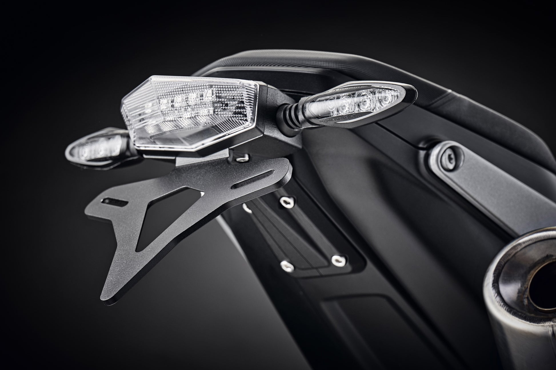 Evotech KTM 790 Duke Kentekenplaathouder (2018-2022) (Clear Rear Light)