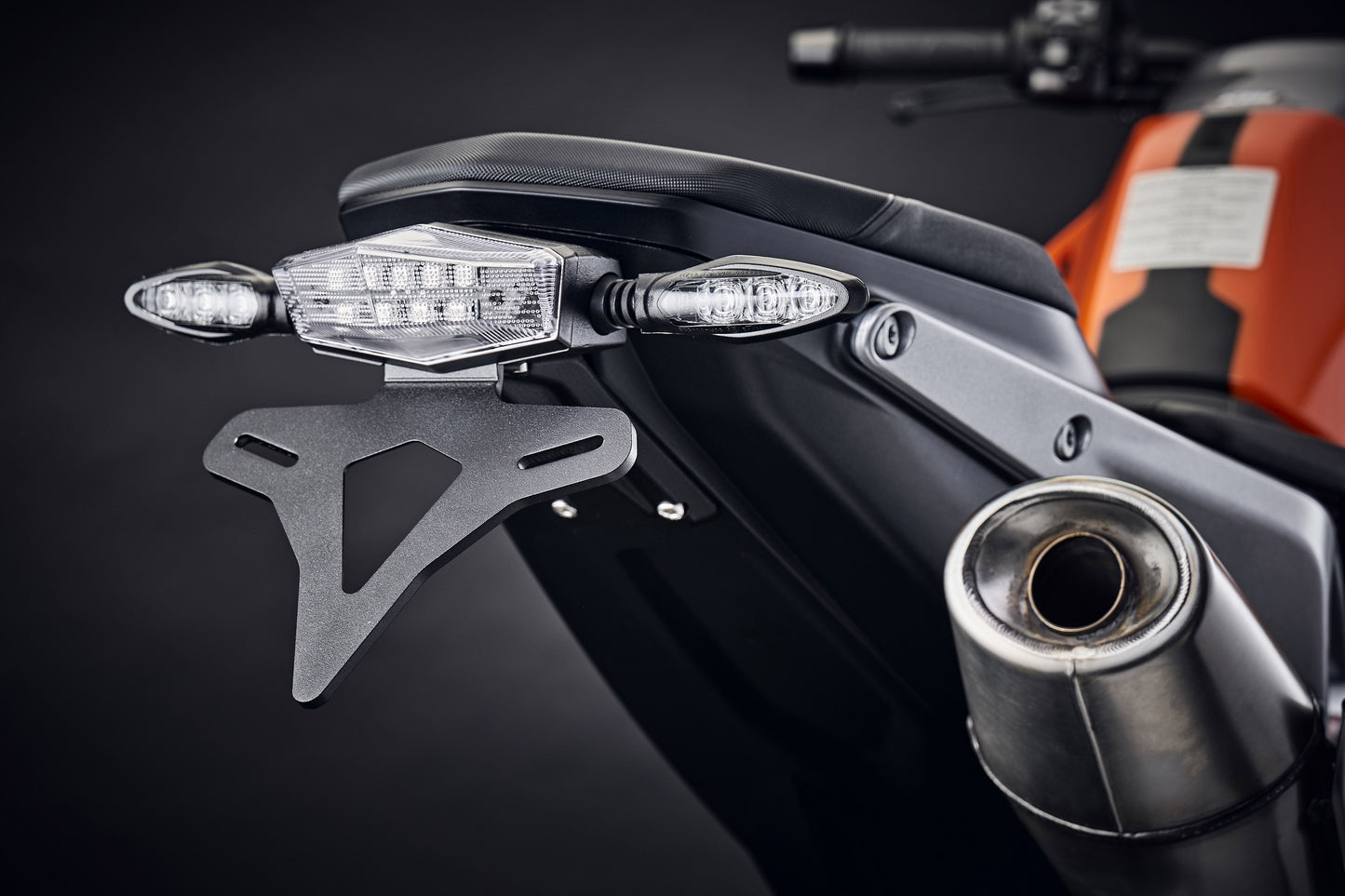 Evotech KTM 790 Duke Tail Tidy (2018-2022) (luz trasera transparente)