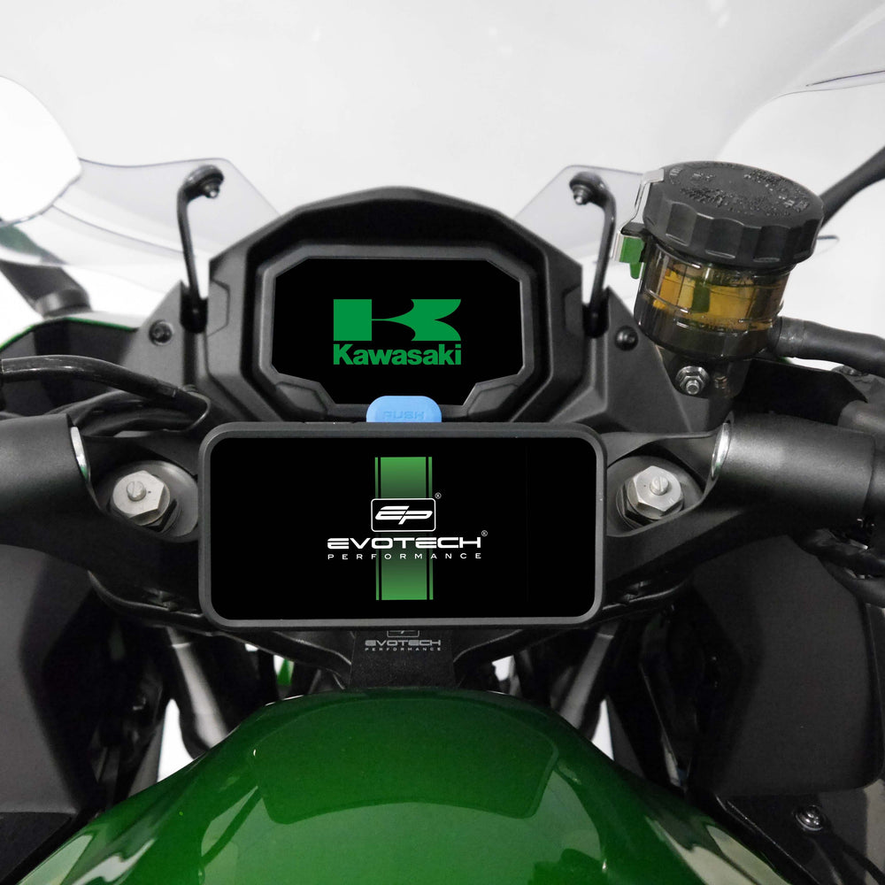 Evotech Quad Lock Sat Nav Mount - Kawasaki Ninja 1000SX 40th Anniversary Edition (2024+)