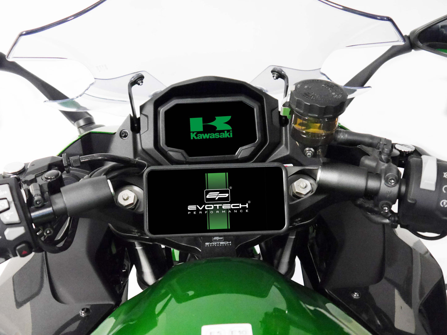 Evotech SP Connect Sat Nav Mount - Kawasaki Ninja 1000SX 40th Anniversary Edition (2024+)