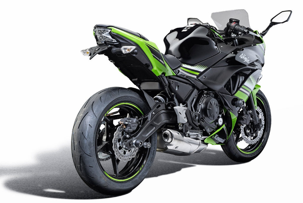 Evotech Kawasaki Ninja 650 Tourer -Sozius Footrap -Entfernungskit (2021+)