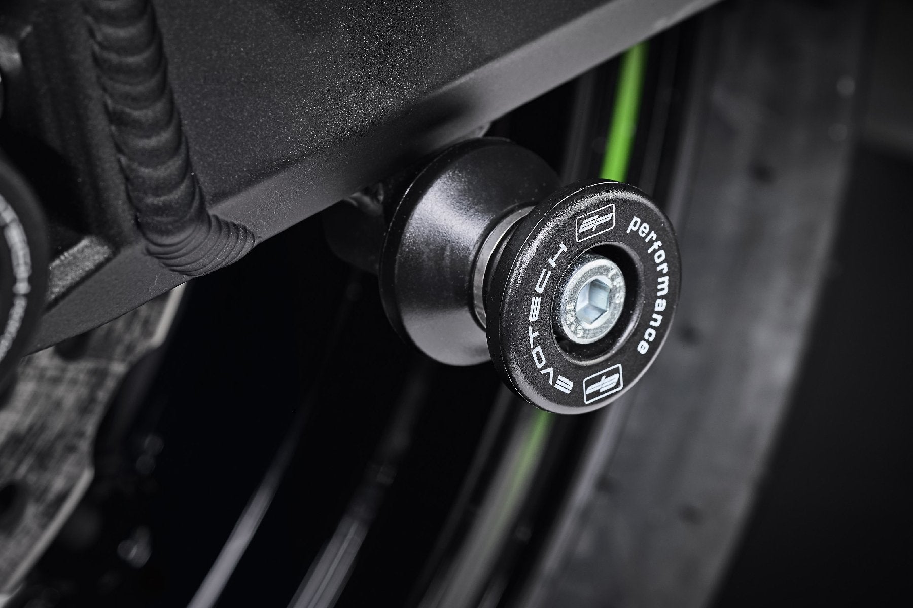 Evotech Paddock Stand Bobbins - Kove 450 RR (2025+)