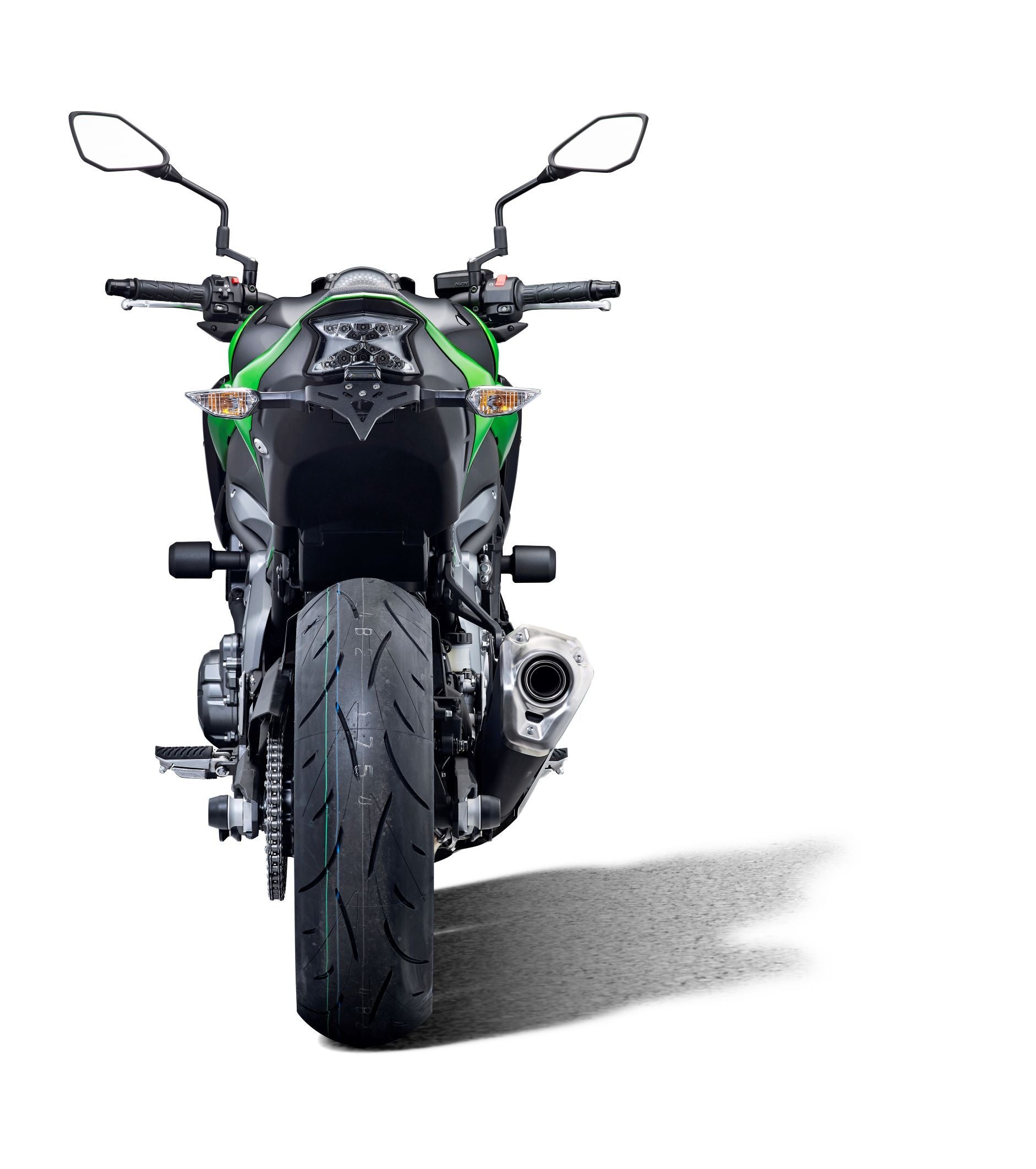 Achterbrug Beschermer Set Evotech Performance - Kawasaki Z900 (2017-2024)