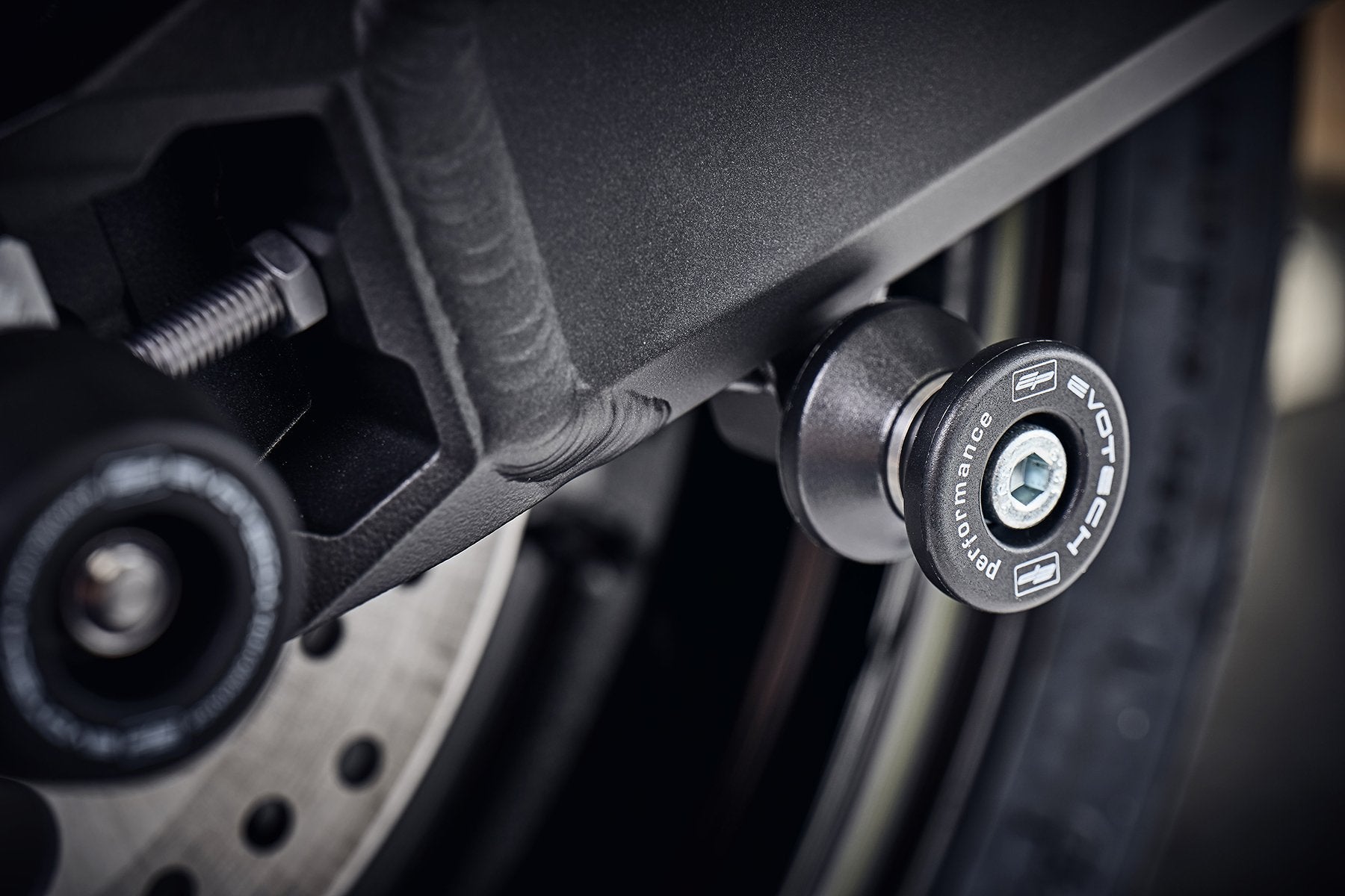 Evotech Paddock Stand Bobbins - Kawasaki Z900RS Cafe (2018-2020)