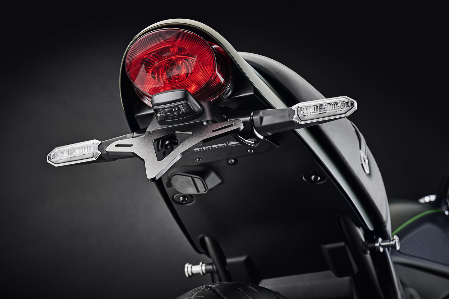 Evotech Kawasaki Z900 Kentekenplaathouder (2017-2024 Evotech Kawasaki Z900 Kentekenplaathouder (2017-2024