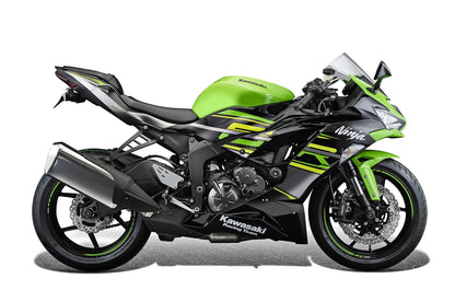 Evotech Voorvork en Achterbrug Beschermer Set - Kawasaki ZX6R (2019-2021)