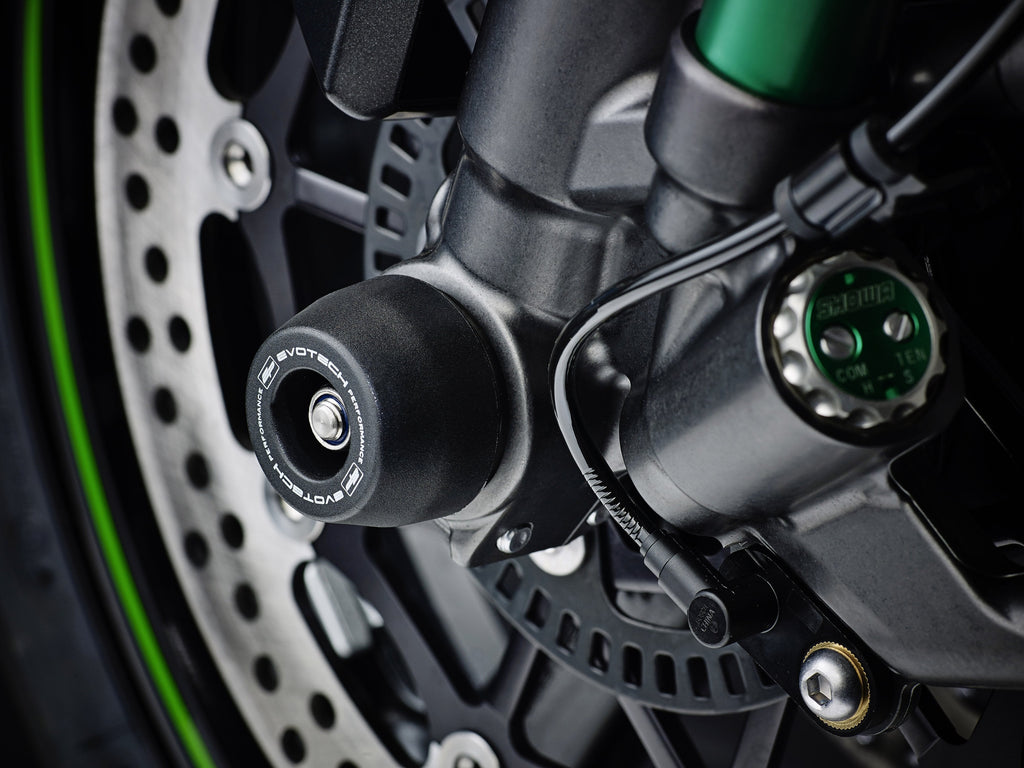 Evotech Front Spindel Spulen - Kawasaki Ninja H2 SX SE Tourer (2022+)