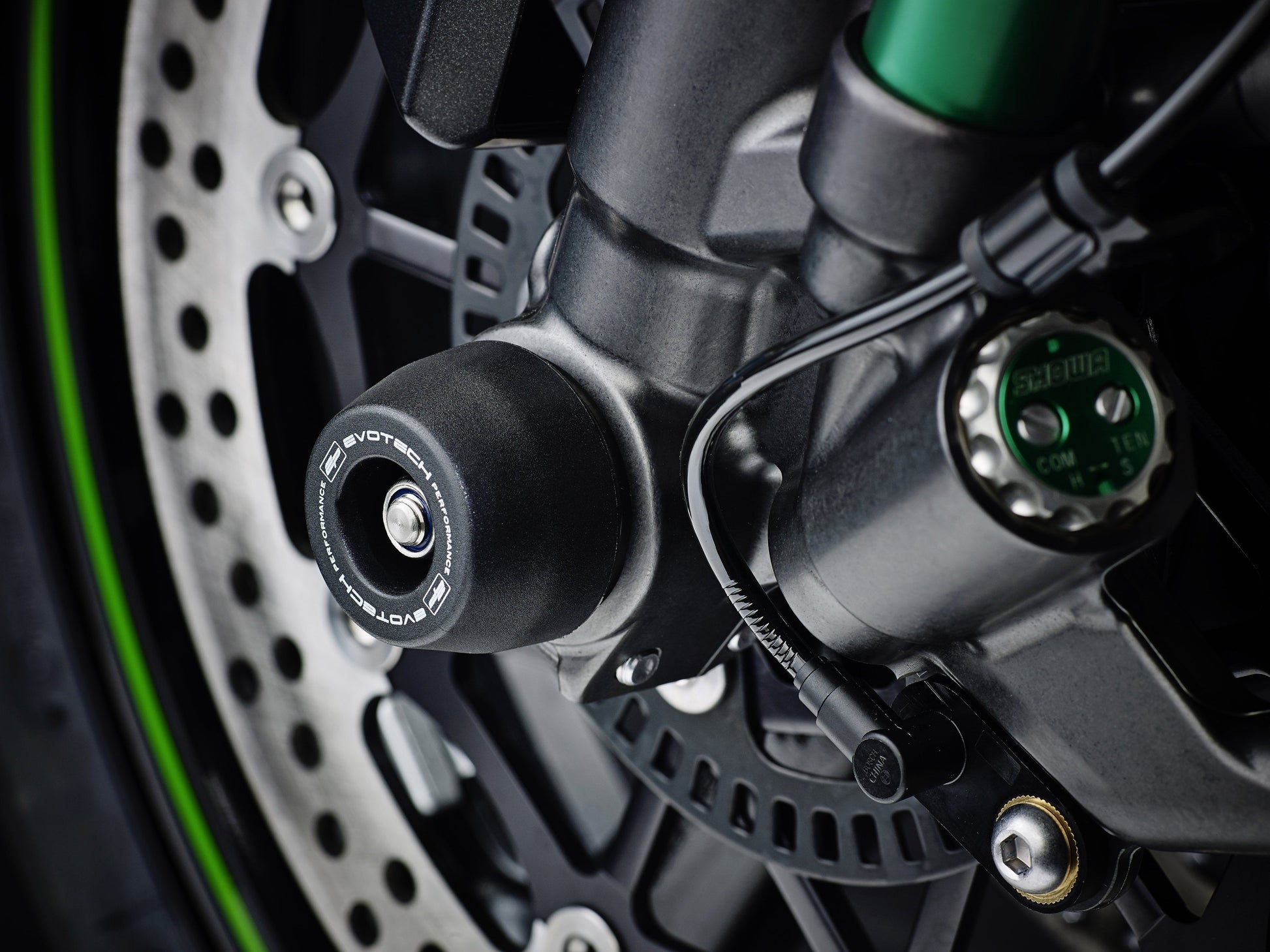 Evotech Voorvork en Achterbrug Beschermer Set - Kawasaki ZX-10R SE Performance (2019-2020)