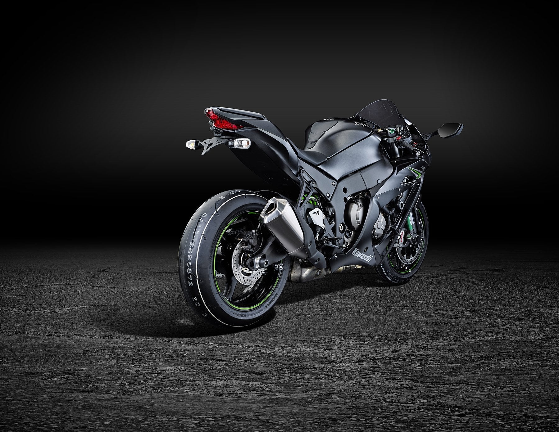 Evotech Kawasaki ZX-10R Kentekenplaathouder (2016-2020)