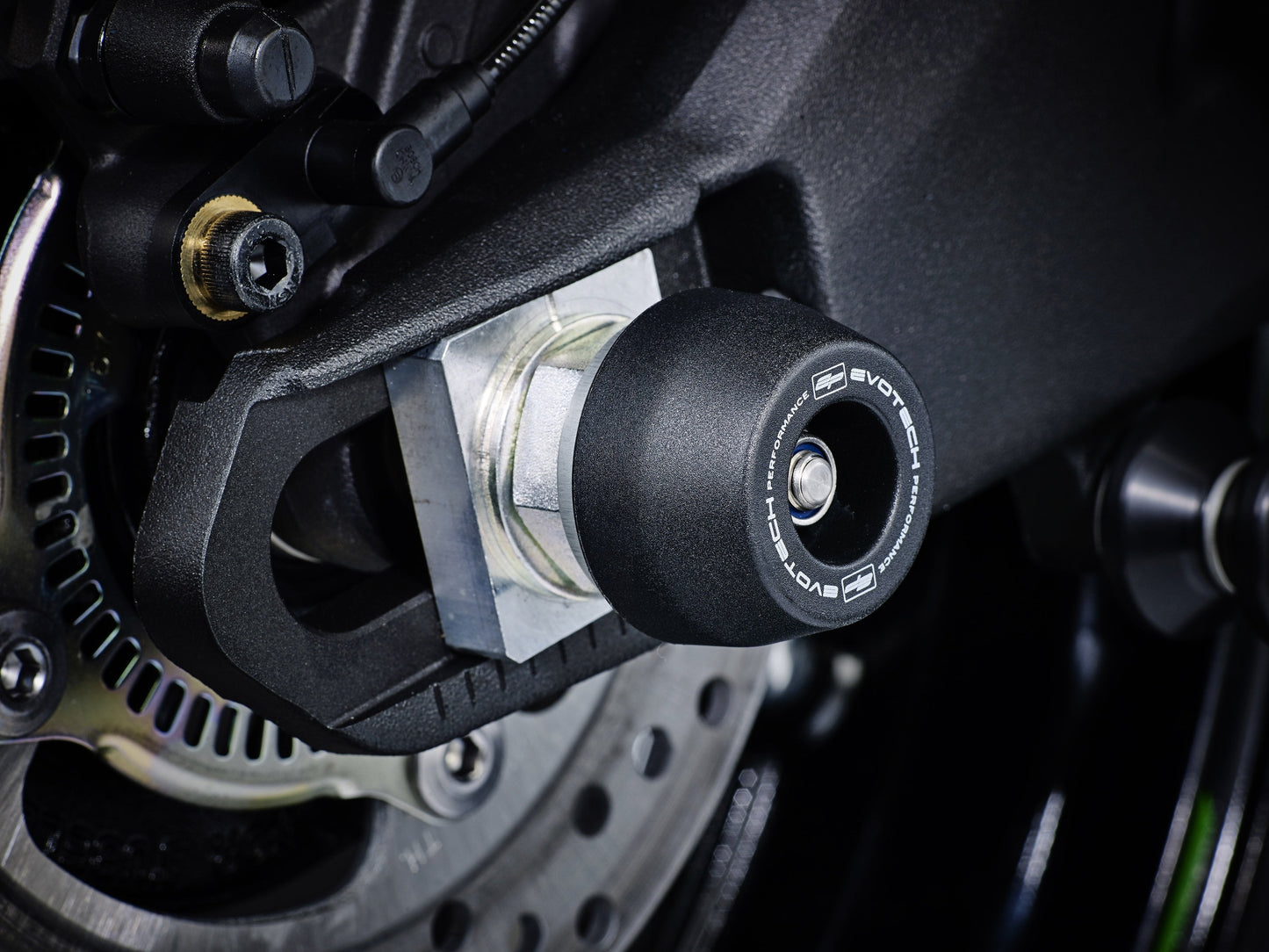 Evotech BACK SPINDLE BABBINS - KAWASAKI NINJA ZX -10R 40 -årsjubileumsutgåva (2024+)