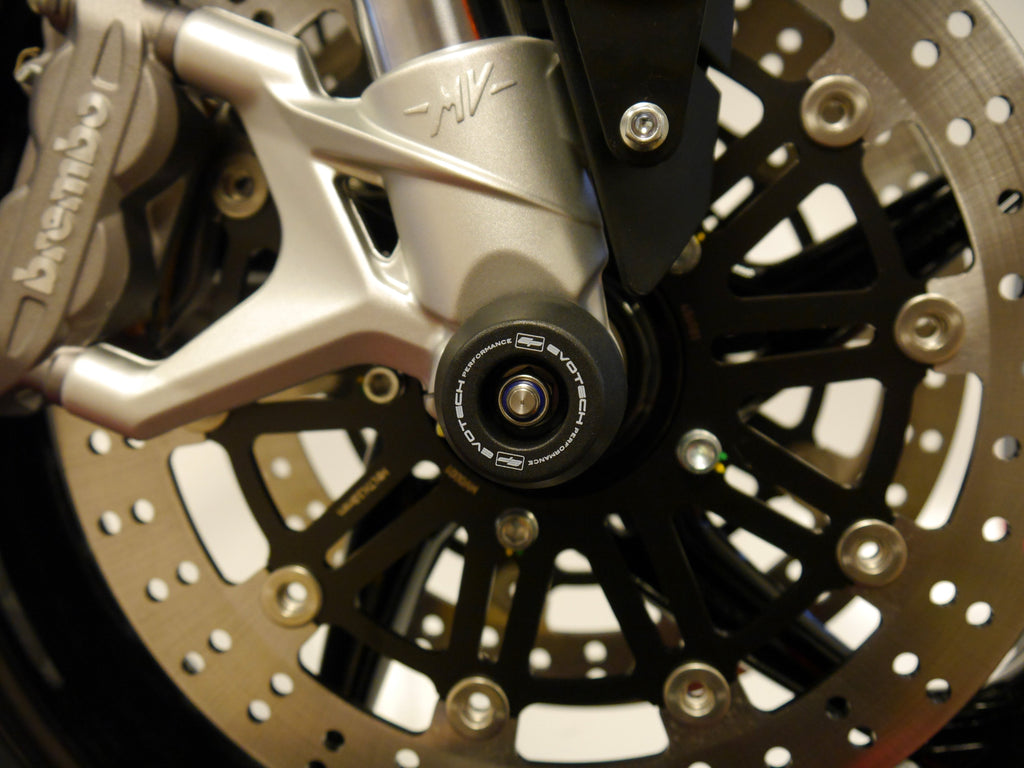 Evotech Front Spindle Bobins - MV Agusta Brutale 800 RC (2018+)