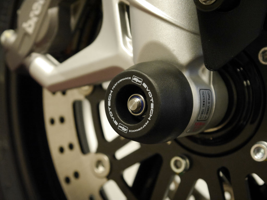 Evotech Front Spindle Bobbins - MV Agusta Brutale 800 (2018+)