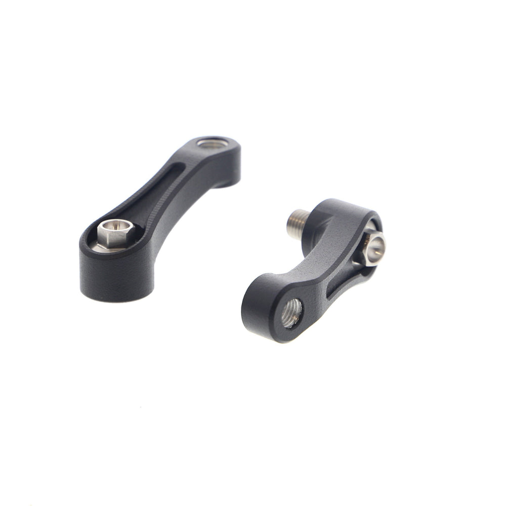 Evotech Kawasaki ER6N Mirror Extension Brackets 2012 - 2016