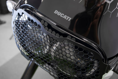 Koplamp beschermer Evotech - Ducati DesertX (2021-2026) bovenaanzicht