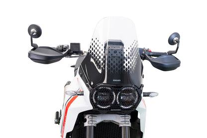 Bar-End Spiegels (Retro) Evotech Handguard - Ducati DesertX Rally (2024+)