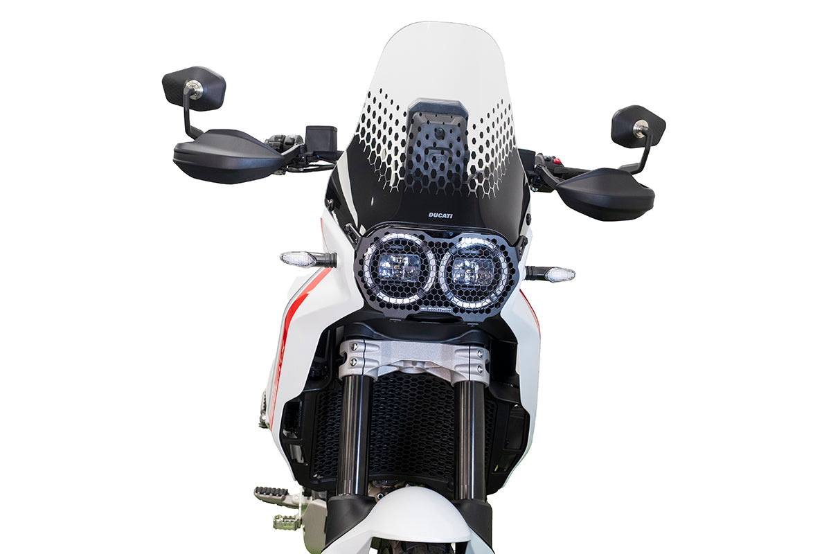 Bar-End Spiegels (Sport) Evotech Handguard - Ducati DesertX Rally (2024+)