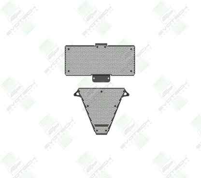 Evotech Ducati Streetfighter V2 Radiatorcover Set (2022+)