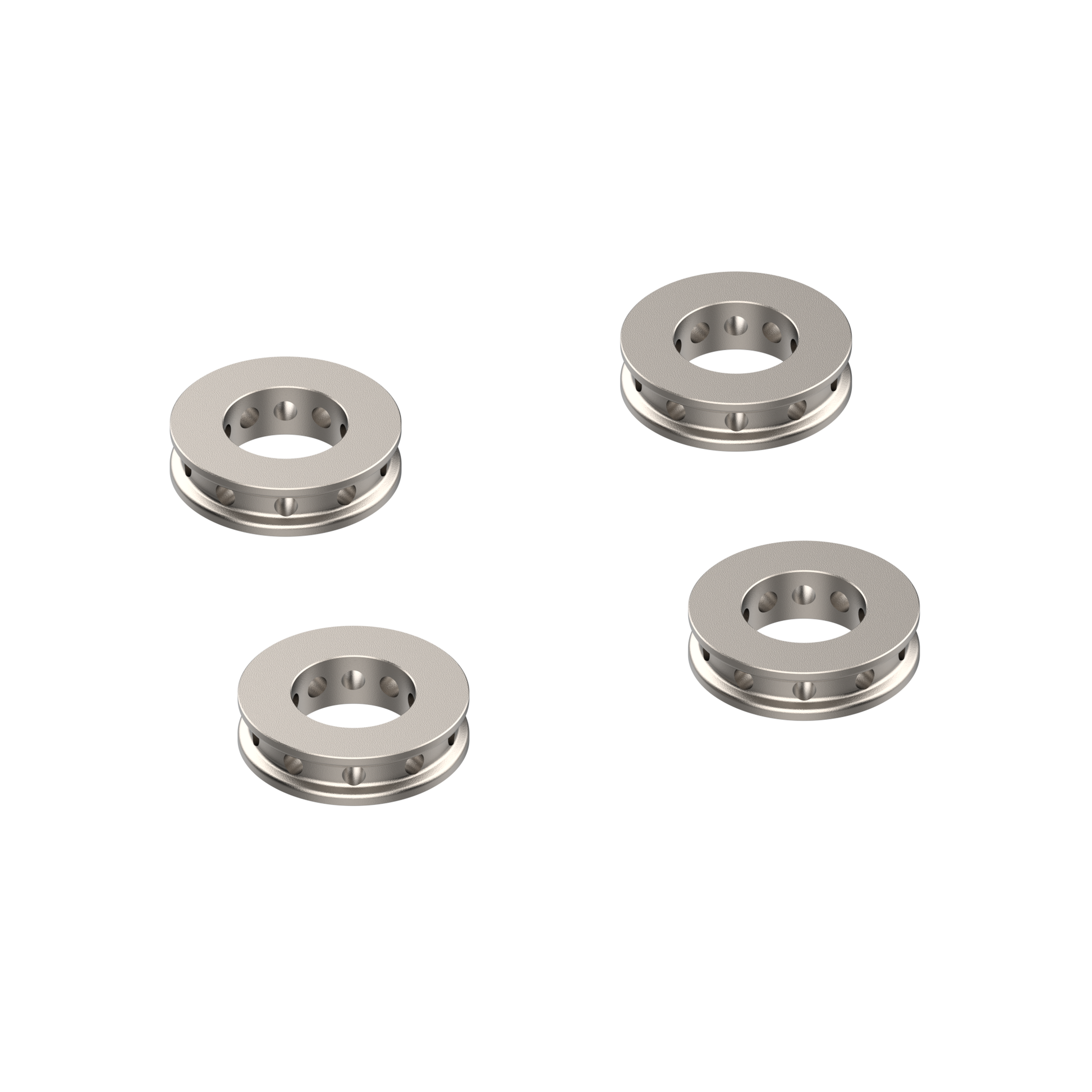 Evotech Ducati Panigale V4 SP2 Titanium Remklauw Spacers (2023- 2024)