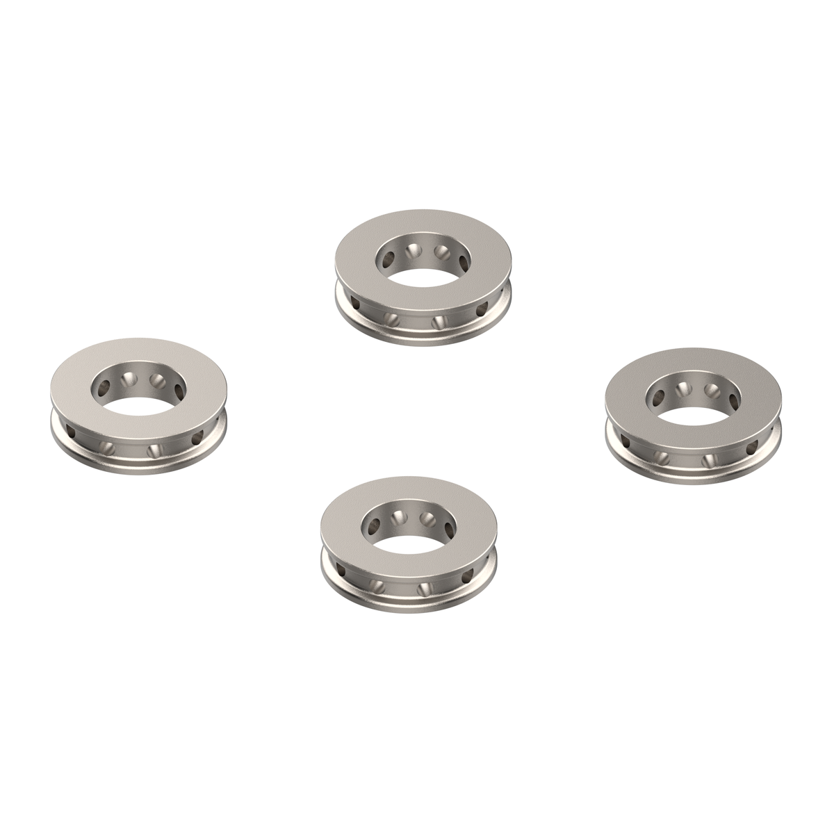 Evotech Ducati Panigale V4 SP2 Titanium Remklauw Spacers (2023- 2024)