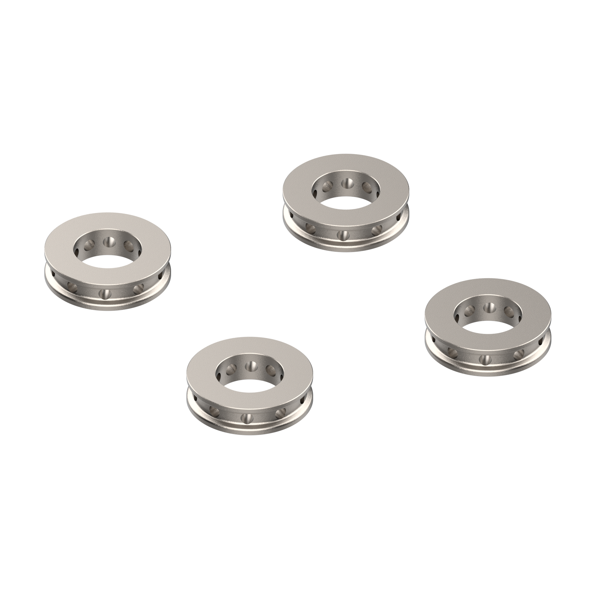 Evotech Ducati Panigale V4 SP2 Titanium Remklauw Spacers (2023- 2024)