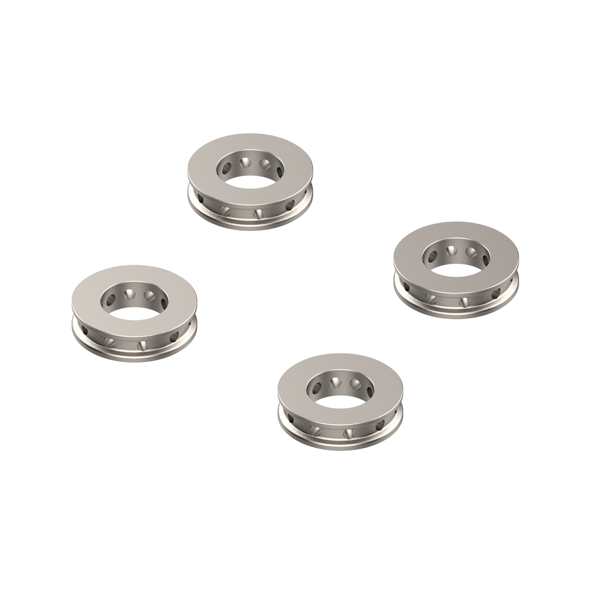 Evotech Ducati XDiavel Titanium Remklauw Spacers (2016-2021)