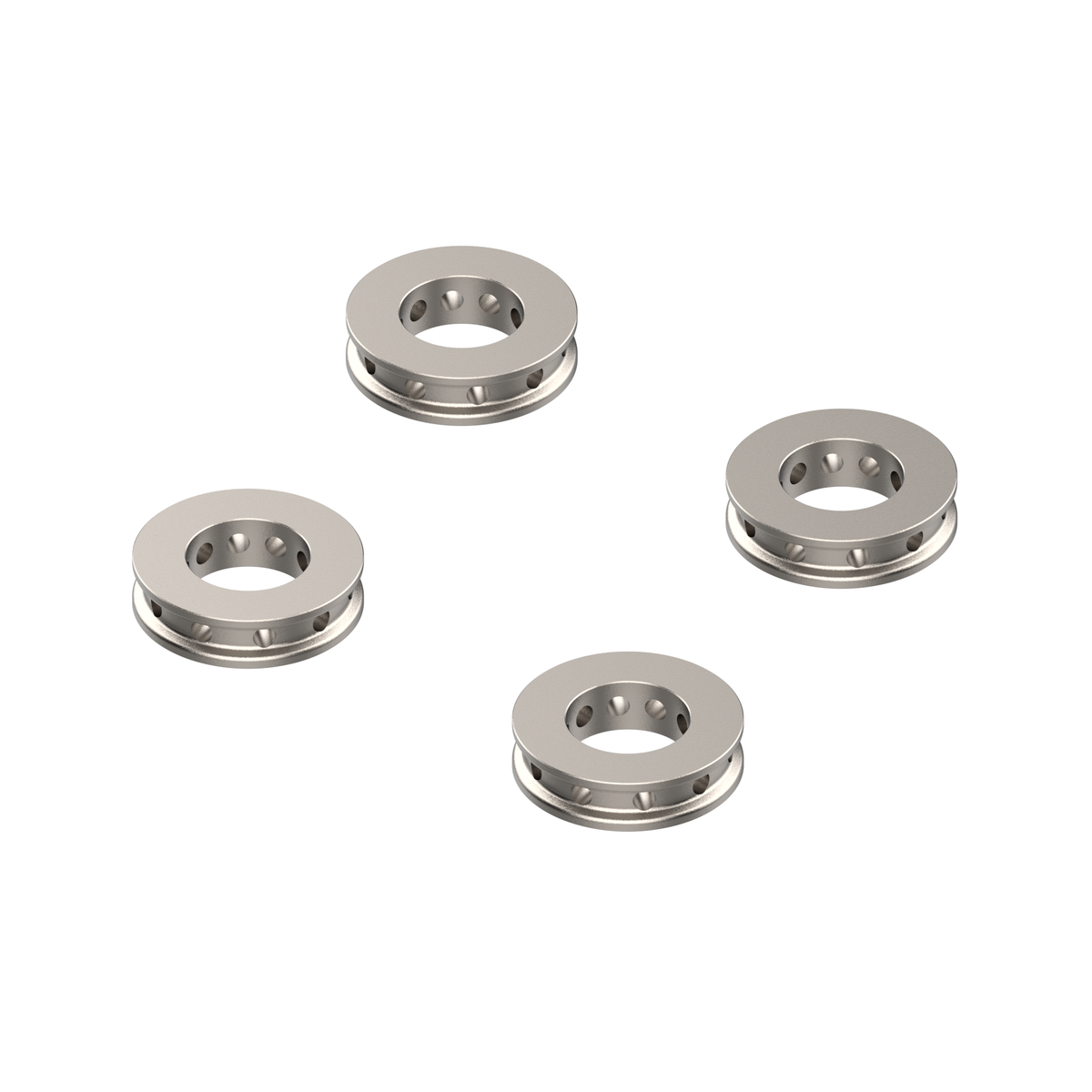 Evotech Ducati Panigale V4 SP2 Titanium Remklauw Spacers (2023- 2024)