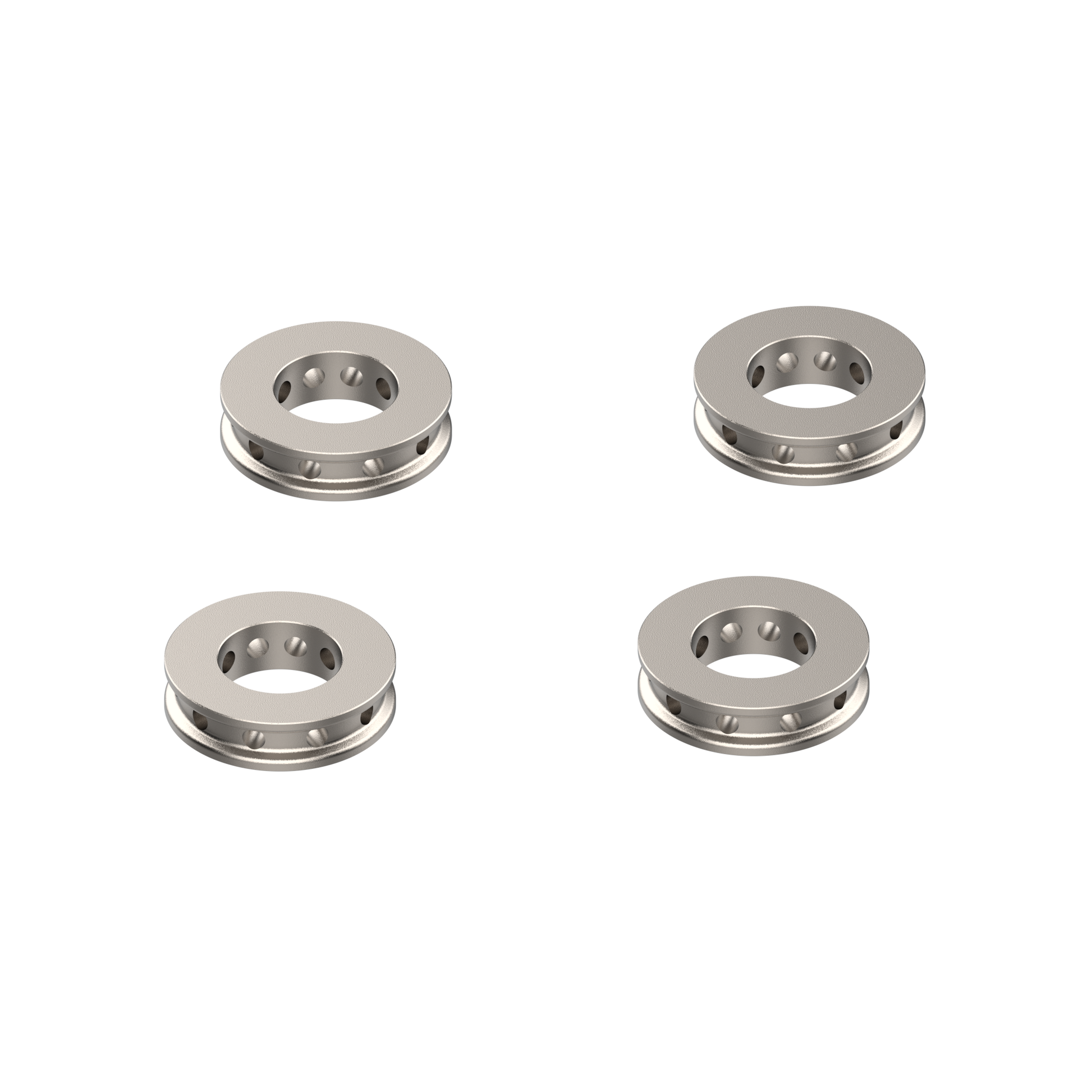 Evotech Ducati Panigale V4 SP2 Titanium Remklauw Spacers (2023- 2024)