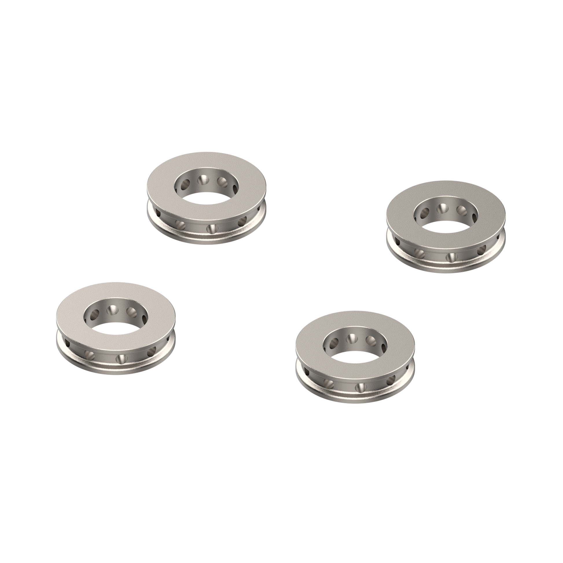 Evotech Ducati Panigale V4 Titanium Remklauw Spacers (2018 - 2020)