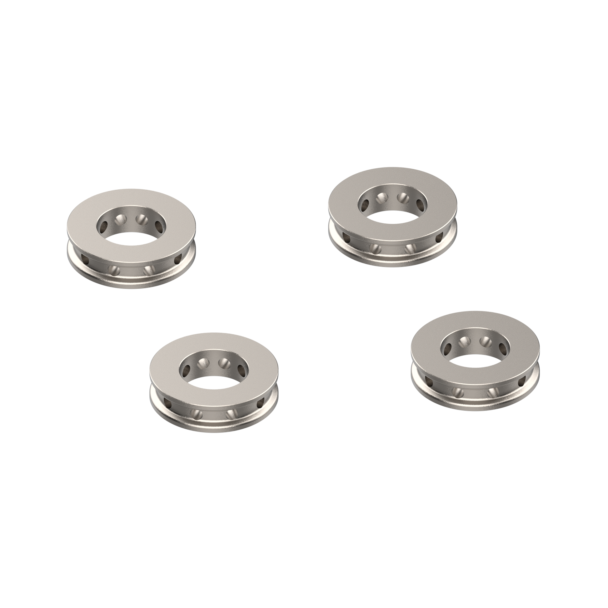 Evotech Ducati 1098 Titanium Remklauw Spacers (2007-2009)
