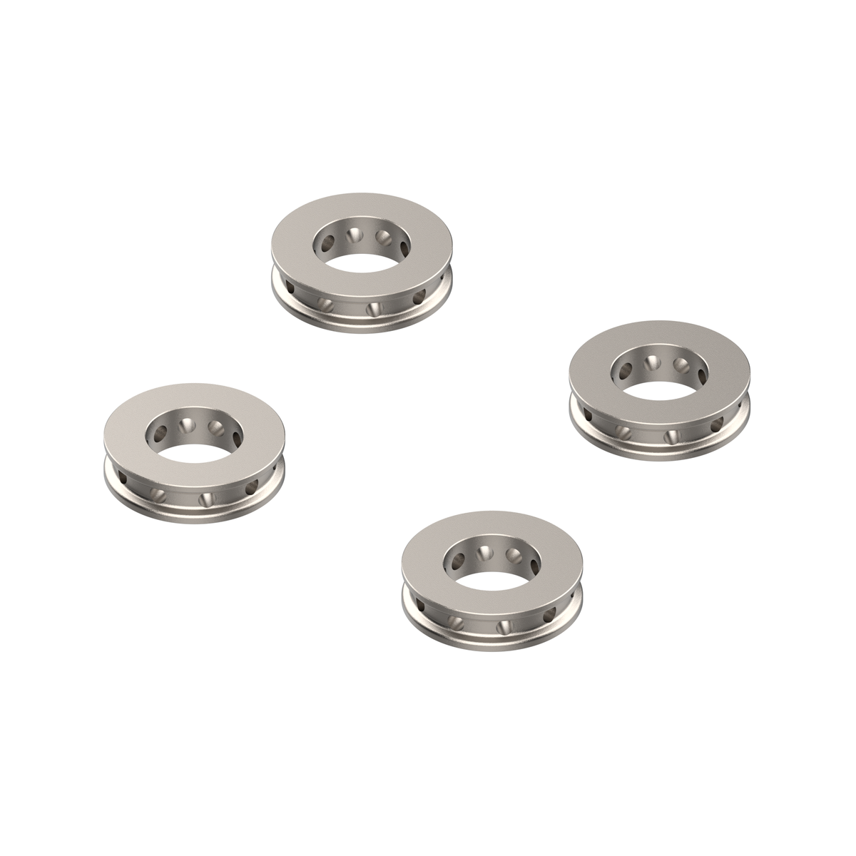 Evotech Ducati Panigale V4 SP2 Titanium Remklauw Spacers (2023- 2024)