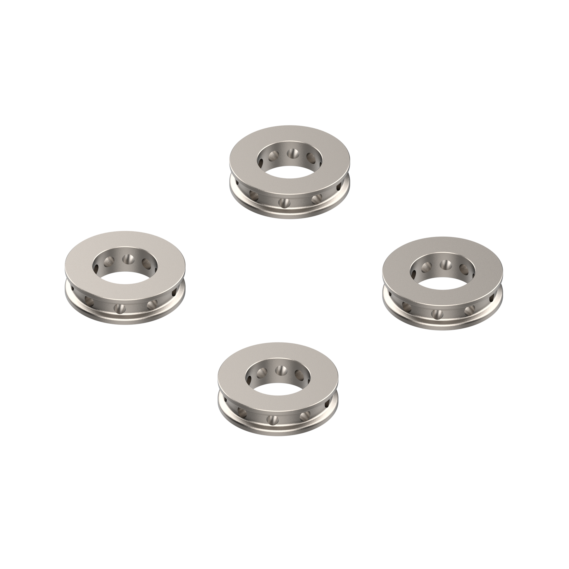 Evotech Ducati Panigale V4 S Corse Titanium Remklauw Spacers (2019-2020)