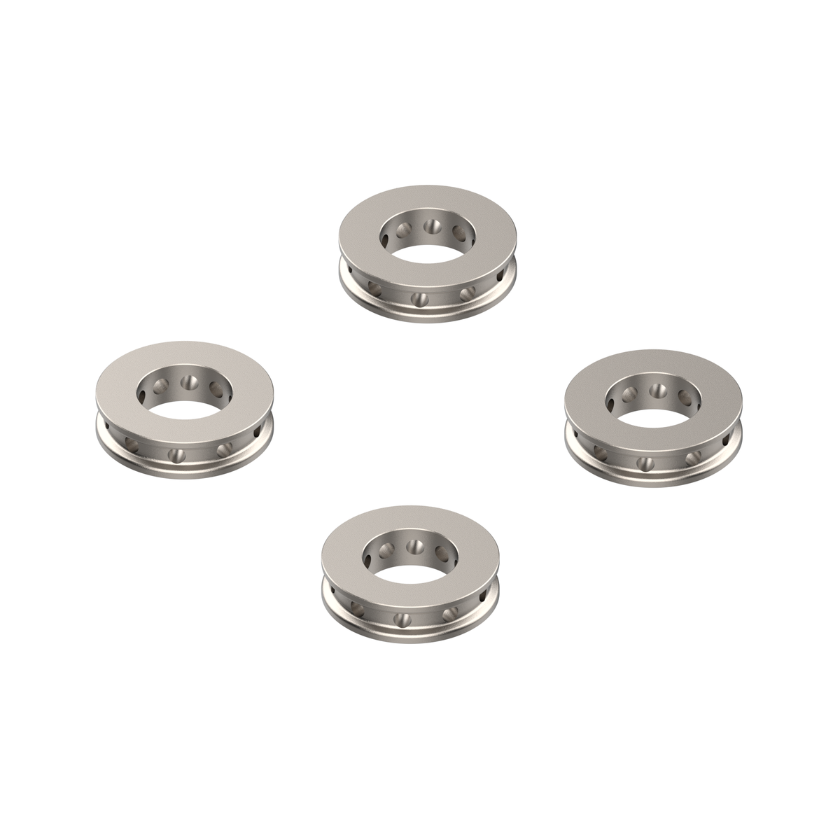 Evotech Ducati Panigale V4 SP2 Titanium Remklauw Spacers (2023- 2024)